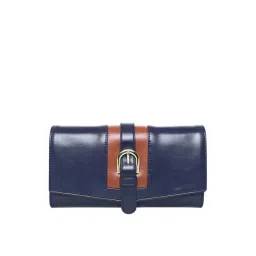Esbeda Navy Solid Wallet for Women-picture-31