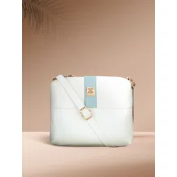 ESBEDA White Solid Sling Bag-picture-35