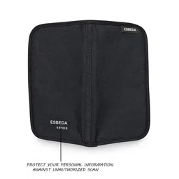 esbeda Spring/Summer 18 Blackish Grey Nylon Unisex Passport Holder (11645) image 5