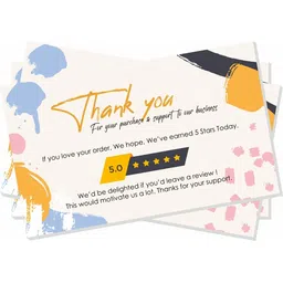 escaper Thank you Cards for Business (3.5 x 2 inche) Thank you for your purchase cards & Business Card-picture-40