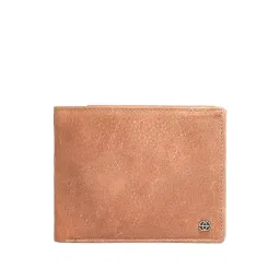 Eske Brown Casual Leather Bi-Fold Wallet for Men-picture-34