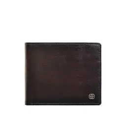 Eske Brown Solid Bi-Fold Wallet for Men-picture-11