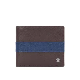 Eske Brown Solid Bi-Fold Wallet for Men-picture-44