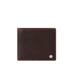 Eske Men Brown Leather Two Fold Wallet-picture-32