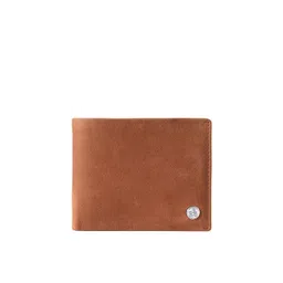 Eske Men Brown Solid Two Fold Leather Wallet-picture-13
