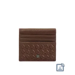 Eske Men Brown Textured Card Holder-picture-25