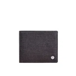 Eske Men Brown Textured Leather Two Fold Wallet-picture-29