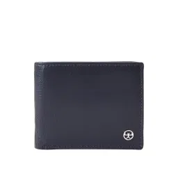 Eske Navy Casual Leather Bi-Fold Wallet for Men-picture-22