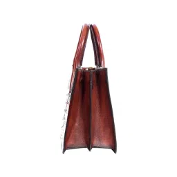 Eske Tan Animal Effect Medium Handbag image 4