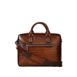 Eske Tan Leather Large Laptop Messenger Bag-picture-40