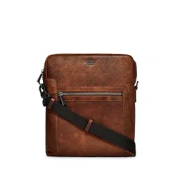 Eske Textured Leather Structured Sling Bag-picture-26