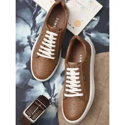 ESMEE Men Synthetic Leather Lace-Ups Sneakers-picture-37