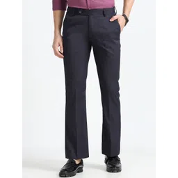 Espanshe Men Custom Regular Fit Mid-Rise Formal Trousers-picture-14