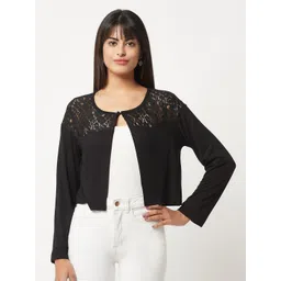 Espresso Open Front Casual Shrug-picture-19