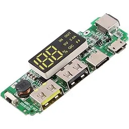 ERH India 18650 Charger Board Lithium Battery Charging Module Dual USB 5V 2.4A Mini Type-C Module for Electric Vehicles, Automotive Systems, Audio Equipment etc.-image-40