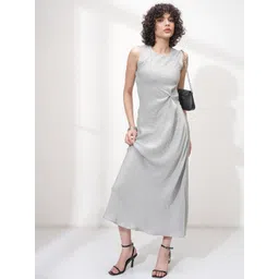 ESPYR By Tokyo Talkies Women Round Neck Maxi Dress-picture-28