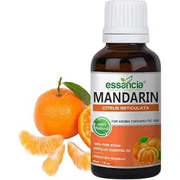 essancia - naturally in every drop Essancia Mandarin Essential Oil for Relaxation & Skin Rejuvenation - 100% Pure, Natural, Undiluted Therapeutic Grade (30ml)-picture-18