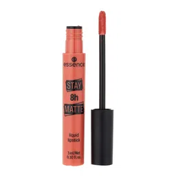 essence Stay 8H Matte Vegan Mask Proof Liquid Lipstick 3 ml - Down To Earth 03-picture-32