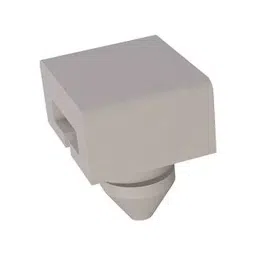 ESSENTRA COMPONENTS Tie Holders & Mountings CABLE TIE MOUNT, NYLON 6.6, NATURAL, 23TA00110 (Pack of 5)-picture-43