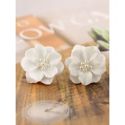 Estailo fashion Artificial Beaded Floral Shaped Studs-picture-30