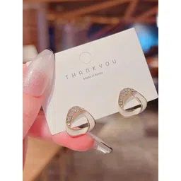 Estailo fashion Artificial Stones Studded Contemporary Studs-picture-37
