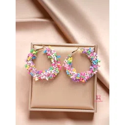 Estailo fashion Contemporary Hoop Earrings-picture-17