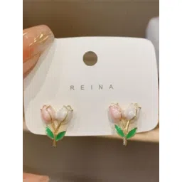 Estailo fashion Floral Shaped Studs-picture-21