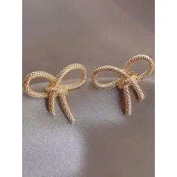 Estailo fashion Gold Plated Quirky Studs-picture-15