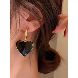 Estailo fashion Heart Shaped Drop Earrings-picture-22