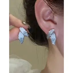 Estailo fashion Leaf Shaped Studs-picture-14