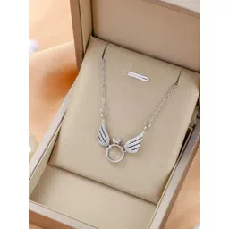 Estailo fashion Silver-Plated Artificial Stones Studded Necklace-picture-26