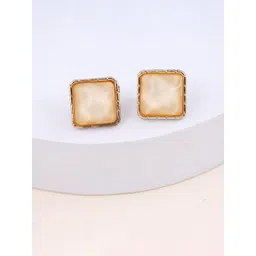 Estailo fashion Square Shaped Studs-picture-18