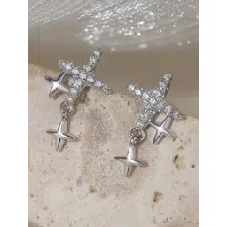 Estailo fashion Star Shaped Drop Earrings-picture-23