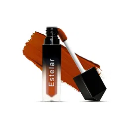 Estelar Long Lasting Matte Liquid Lipstick - 4 g- Brown Crown-picture-11