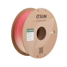 eSUN PLA-UV Color Change filament- 1.75mm- UV change Red- 1kg/roll- with paper roll-picture-19