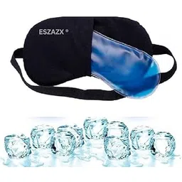 ESZAZX Cooling Gel Relaxing Eye Sleep Mask for Dark Circles, Dry Eyes, Cooling Eyes, Pain Relief, Redness, Eye Patches, Sleeping Cool Pad Suitable for All Family Members Sleeping Mask Navy Blue-picture-26