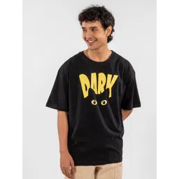 Eszett Men Graphic Printed Round Neck Cotton Oversized T-shirt-picture-28