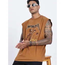 Eszett Men Graphic Printed Round Neck Cotton Oversized T-shirt-picture-13