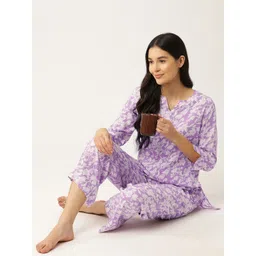 ETC Floral Print Night Suit-picture-10