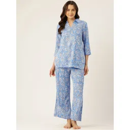 ETC Floral Printed Night Suit-picture-22
