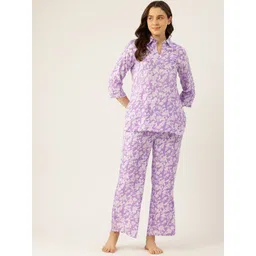 ETC Floral Printed Night Suit-picture-25