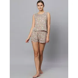 ETC Floral Printed Night suit-picture-14