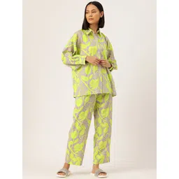ETC Floral Printed Night suit-picture-20