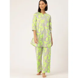 ETC Floral Printed Night suit-picture-16
