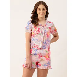 ETC Floral Printed Night Suit-picture-13