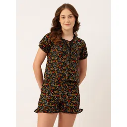ETC Floral Printed Night Suit-picture-18