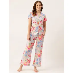 ETC Floral Printed Night Suit-picture-26