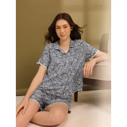 ETC Floral Printed Night suit-picture-31