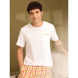 ETC Men Pure Cotton Night Suit image 1
