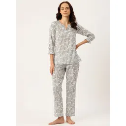 ETC Printed Pure Cotton Night Suit-picture-15